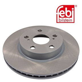 Febi 108496 Brake Disc Front High Performance Fits Toyota Prius 2003 - 2009
