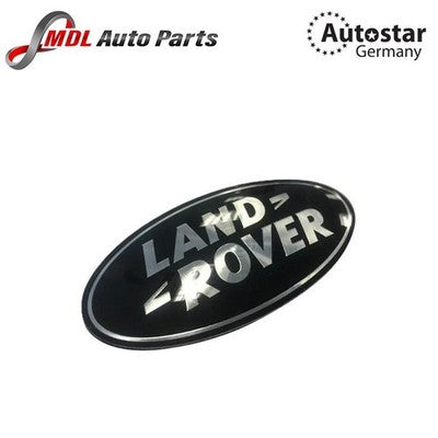 AutoStar Germany Black/Silver 86mm Grille Badge Emblem LR172317 for Land Rover
