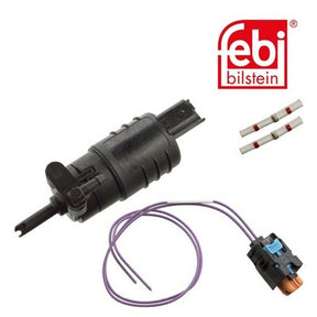 Febi 103388 Windscreen Washer Pump Standard Fits Renault Master 1998 - 2001