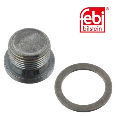 Febi 37944 Oil Drain Plug Female Hex Zinc-Coated Fits Fiat Ducato 2007 - 2025