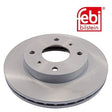 Febi 10628 Brake Disc Front High Performance Fits Nissan Primera 1990 - 1996