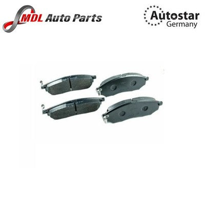 AUTOSTAR GERMANY CERAMIC BRAKE PADS D1060-JX50B