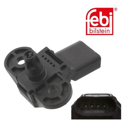 Febi 45079 Boost-Pressure Sensor 5-Sp Man Manual Rear Fits Seat Toledo 2006 - 09