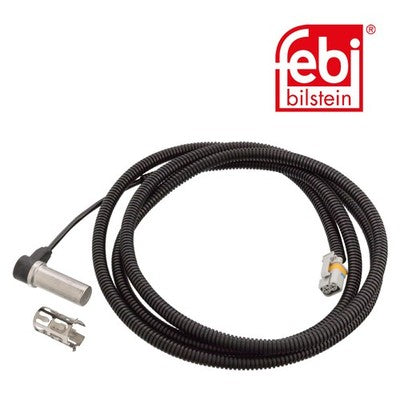 Febi 106322 ABS Sensor Front Axle Left With Bush Premium Grade High Performance