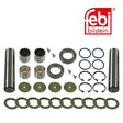 Febi 24658 King Pin Set Front Axle Left Right Premium Grade High Performance