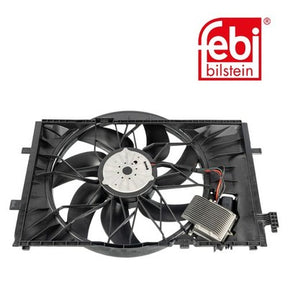 Febi 171229 Radiator Fan Premium Quality Fits Mercedes-Benz C-Class 2000 - 2002