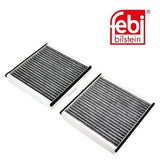 Febi 19663 Cabin Filter Set High Performance Fits Renault Espace 1998 - 2002