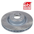 Febi 26406 Brake Disc Front Premium Fits Mercedes-Benz S-Class 2009 - 2013