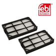 Febi 36361 Cabin Filter Set High Performance Fits BMW 7 Series 1998 - 2000