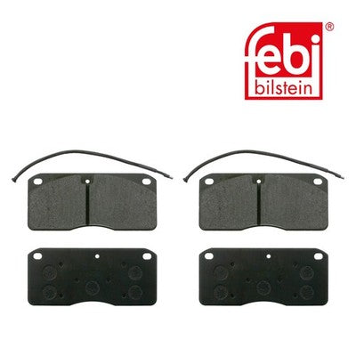 Febi 16572 Brake Pad Set Front Rear Axle Premium Grade High Performance