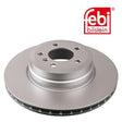 Febi 36385 Brake Disc Rear Axle Premium High Performance Fits BMW X5 2013 - 2018
