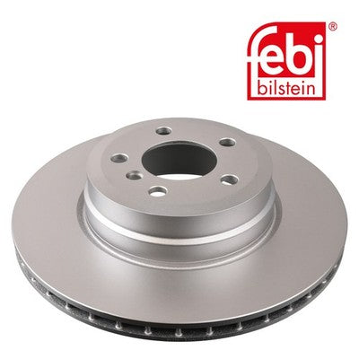 Febi 36385 Brake Disc Rear Axle Premium High Performance Fits BMW X5 2013 - 2018