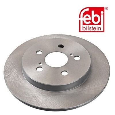 Febi 108503 Brake Disc Rear High Performance Fits Toyota Prius 2009 - 2015
