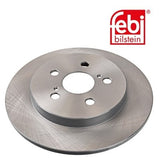 Febi 108503 Brake Disc Rear High Performance Fits Toyota Prius 2009 - 2015