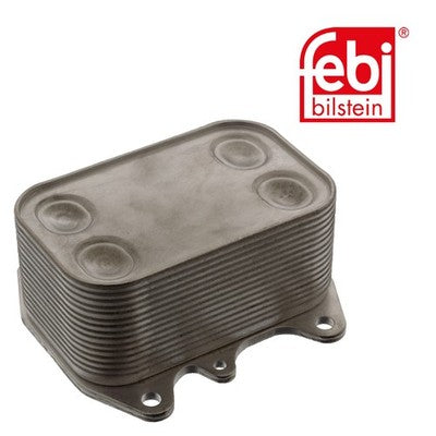Febi 100750 Oil Cooler Aluminium 6-Sp Man Premium Fits Seat Toledo 2013 - 2015