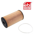 Febi 174345 Oil Filter With Seal Ring Premium Grade Durable High Performance