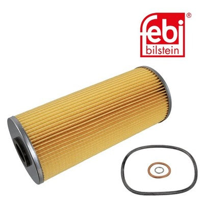 Febi 108142 Oil Filter With Gasket And Seal Premium Grade High Performance