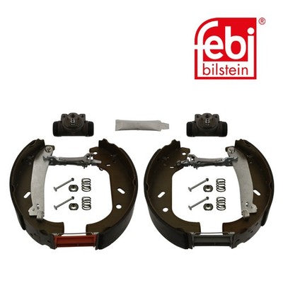 Febi 37610 Brake Shoe Set Rear Premium Fits Citroen Dispatch 2000 - 2006
