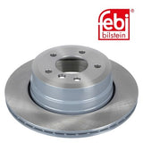 Febi 43894 Brake Disc Rear Axle Premium Fits BMW 5 Series 2007 - 2009
