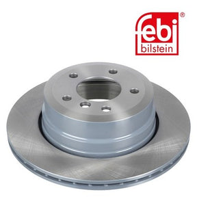 Febi 43894 Brake Disc Rear Axle Premium Fits BMW 5 Series 2007 - 2009