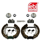 Febi 37528 Brake Shoe Set Rear High Performance Fits Citroen C3 2003 - 2025