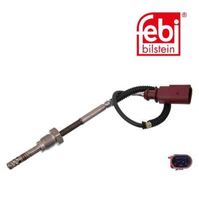 Febi 49287 Exhaust Gas Temperature Sensor Premium Fits Audi A4 2007 - 2015