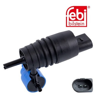 Febi 26259 Windscreen Washer Pump Standard Premium For Seat Toledo 2006 - 2009