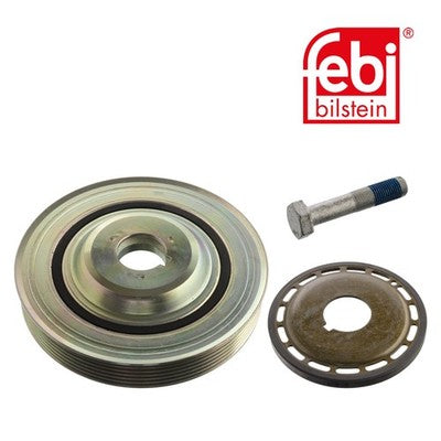 Febi 106476 TVD Pulley Set Premium Quality Durable Fits Ford C-Max 2011 - 2019
