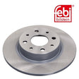 Febi 43843 Brake Disc Rear High Performance Fits Alfa Romeo MiTo 2013 - 2018