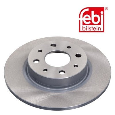 Febi 43843 Brake Disc Rear High Performance Fits Alfa Romeo MiTo 2013 - 2018