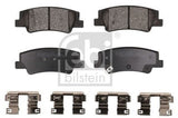 Febi 186399 Brake Pad Set With Anti Squeak Plate Fits Hyundai Sonata 2020 - 2025