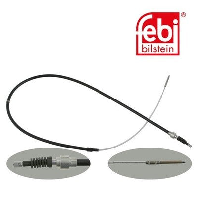 Febi 14234 Premium Brake Cable Left Rear Right Durable Fits VW Golf 1991-1997