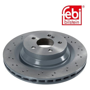 Febi 43897 Brake Disc Rear Premium Fits Mercedes-Benz E-Class 2002 - 2008