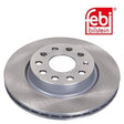 Febi 22904 Brake Disc Front High Performance Fits Seat Toledo 2006 - 2009