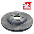 Febi 107511 Brake Disc Front Premium Fits Mercedes-Benz A-Class 2018 - 2025