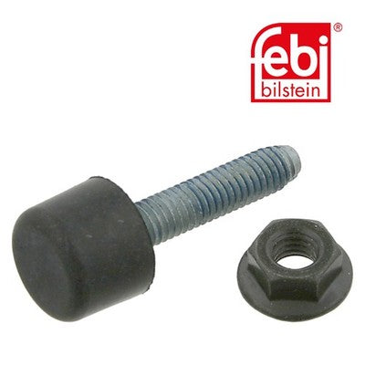 Febi 09765 Bonnet Bump Stop Both Sides Fits Mercedes-Benz E-Class 1998 - 1999
