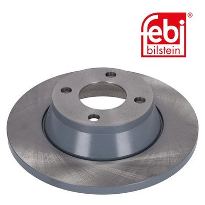 Febi 08553 Brake Disc Front Axle Standard Premium Fits Audi 80 1991 - 1994
