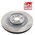 Febi 44137 Brake Disc Rear Axle Premium Fits Jaguar XJ 2009 - 2019