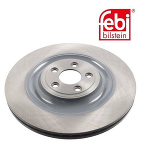 Febi 44137 Brake Disc Rear Axle Premium Fits Jaguar XJ 2009 - 2019