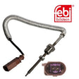 Febi 109192 Exhaust Gas Temperature Sensor Premium Fits Audi A6 2011 - 2018