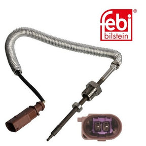 Febi 109192 Exhaust Gas Temperature Sensor Premium Fits Audi A6 2011 - 2018