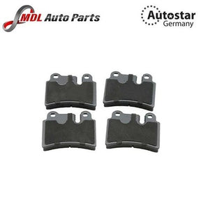 AutoStar Germany Rear Brake Pads 7L0698451K for VW Touareg 2002-2010