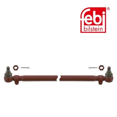 Febi 23897 Tie Rod Front Axle With Crown Nut Premium Grade High Performance
