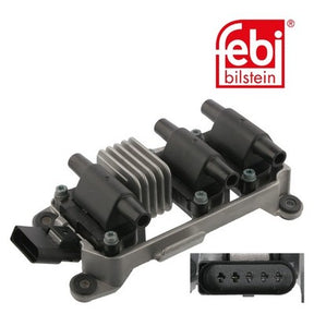 Febi 36177 Ignition Coil Premium Durable High Quality Fits Audi A6 1998 - 2005