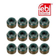 Febi 08627 Valve Stem Seal Kit High Performance Fits Mercedes-Benz 123 1976 - 81