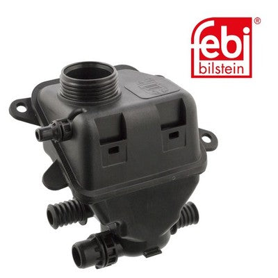 Febi 103439 Coolant Expansion Tank Plastic Black Fits BMW 5 Series 2009 - 2012