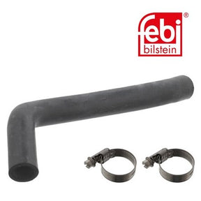 Febi 49102 Coolant Hose Black With Clamps Durable Standard High Performance