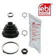 Febi 08300 CV Boot Kit Rubber Standard Premium Quality Fits Audi 100 1976 - 1982