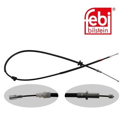 Febi 33159 Premium Brake Cable Left Rear Right Fits Volvo V70 1997-2000