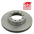 Febi 18021 Brake Disc Standard Premium Quality Fits Mitsubishi Colt 2004 - 2012